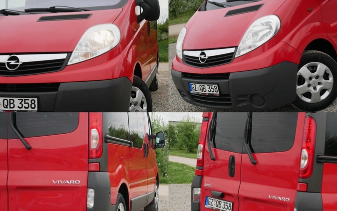 Opel Vivaro cena 59900 przebieg: 237242, rok produkcji 2014 z Kępice małe 781